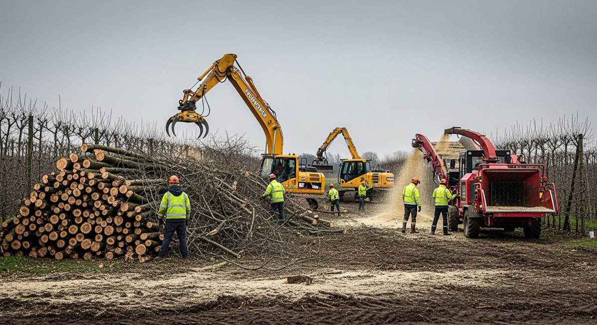 Universität Hannover entführt 22.000 Äpfelbäume für Sonnenfarm