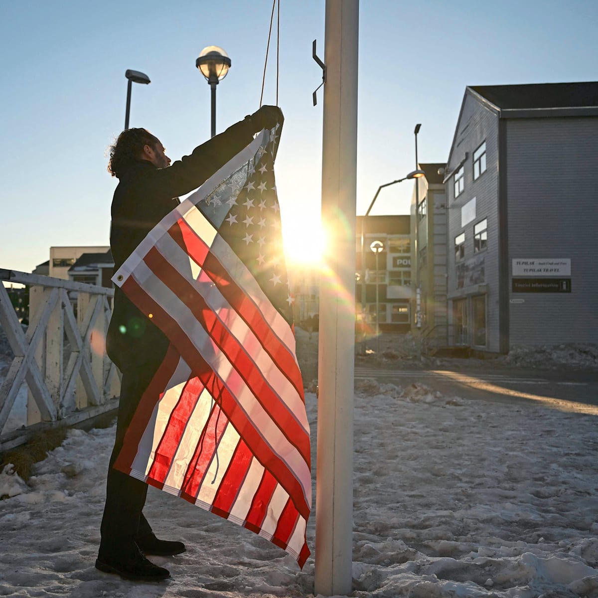 US-Flagge in Nuuk: NDR-Satire sorgt für Empörung und Bußgeld