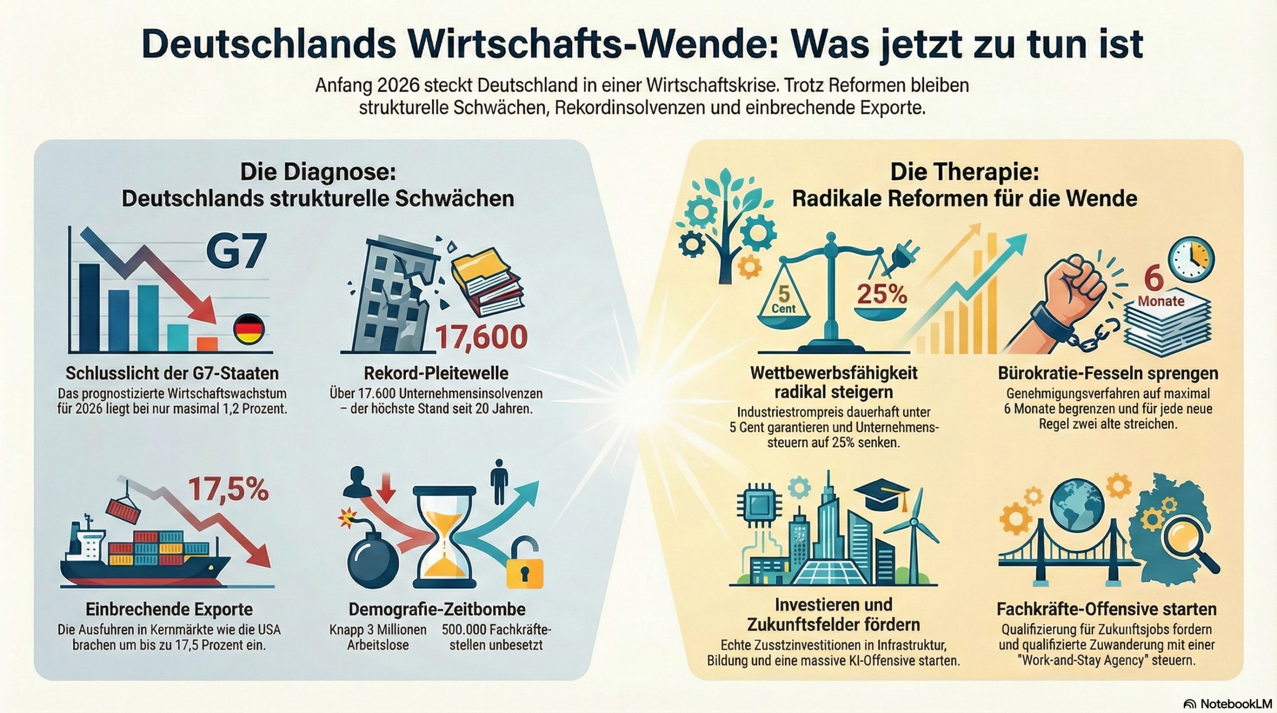 Deutschland in der Wirtschaftskrise: Staatliche Energie-Subventionen führen zum Kollaps